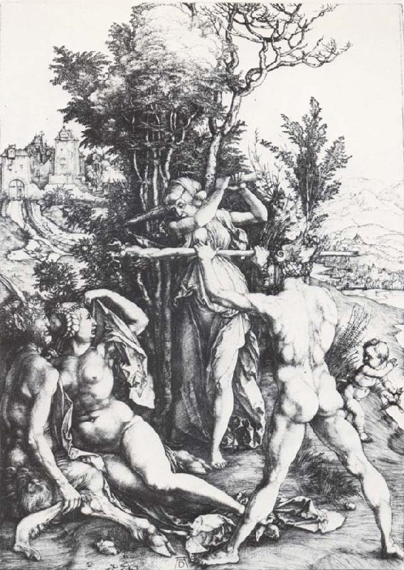 Albrecht Durer Hercules at the Crossroads